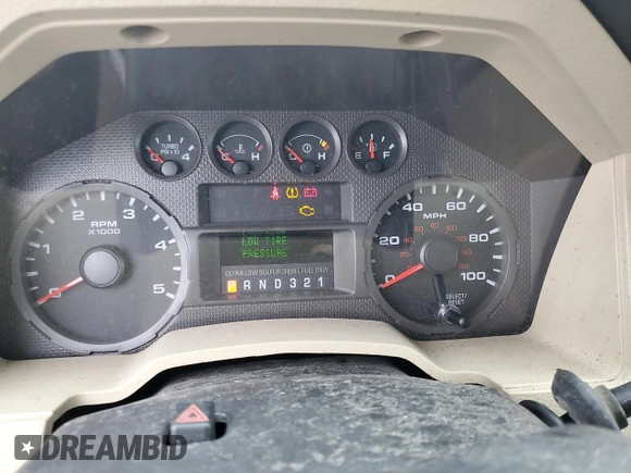 2010 Ford F-250 XL with VIN 1FTSX2BR9AEB14580, listed as a Copart auction lot 54435665 with 161,252 mi miles and Salvage title. Bid and sale history available at DreamBid. Image 9.
