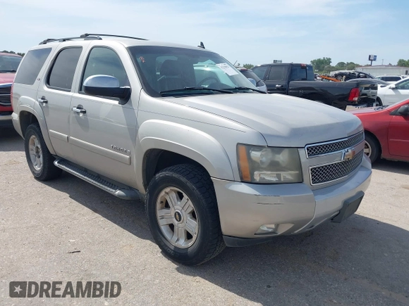 2008 Chevrolet Tahoe 3LT with VIN 1GNFK13078R166603, listed as a IAAI auction lot 42258023 with 282,911 mi miles and . Bid and sale history available at DreamBid. Image 1.