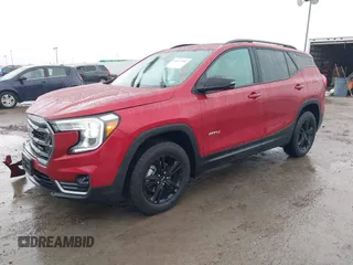 2024 GMC Terrain AT4 with VIN 3GKALYEG1RL386030, listed as a IAAI auction lot 41617586 with 9,658 mi miles and . Bid and sale history available at carsss.com. Image 17.
