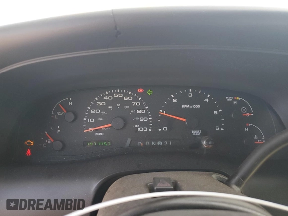 2005 Ford Excursion Special Serv with VIN 1FMNU40L65EB83177, listed as a Copart auction lot 54271885 with 147,145 mi miles and Salvage Title. Bid and sale history available at DreamBid. Image 9.