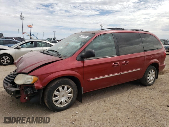 2006 Chrysler Town & Country LWB Touring with VIN 2A4GP54L56R858102, listed as a Copart auction lot 70631854 with 145,562 mi miles and Salvage Title. Bid and sale history available at carsss.com. Image 1.