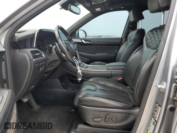 2020 Hyundai Palisade Limited with VIN KM8R5DHE7LU076579, listed as a Copart auction lot 55016735 with 87,034 mi miles and Clean title. Bid and sale history available at DreamBid. Image 7.