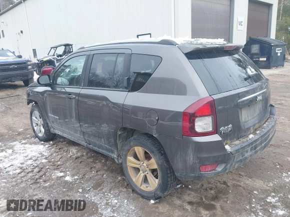 2017 Jeep Compass 75th Anniversary Edition with VIN 1C4NJDBBXHD154468, listed as a IAAI auction lot 41690768 with 109,188 mi miles. Bid and sale history available at carsss.com. Image 3.