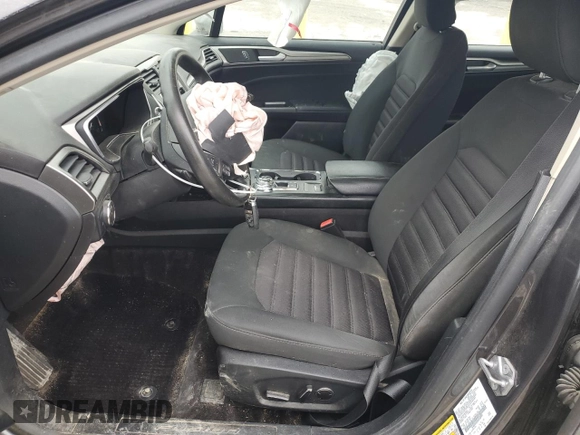 2017 Ford Fusion SE with VIN 3FA6P0HD2HR108909, listed as a Copart auction lot 50010495 with 57,613 mi miles and Salvage Title. Bid and sale history available at DreamBid. Image 7.