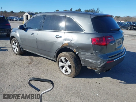 2010 Acura MDX Technology Pkg with VIN 2HNYD2H68AH500331, listed as a IAAI auction lot 41739262 with 190,253 mi miles. Bid and sale history available at carsss.com. Image 3.