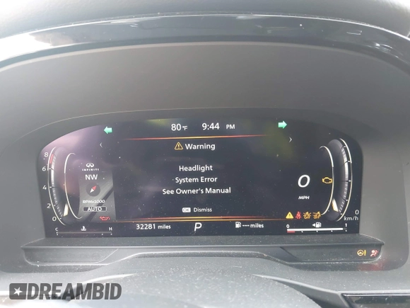 2023 Infiniti QX60 Luxe z VIN 5N1DL1FSXPC359769, wystawiony jako IAAI lot #42389617 z przebiegiem 32 281 mil mil oraz . Historia ofert i sprzedaży dostępna na DreamBid. Obrazek 7.