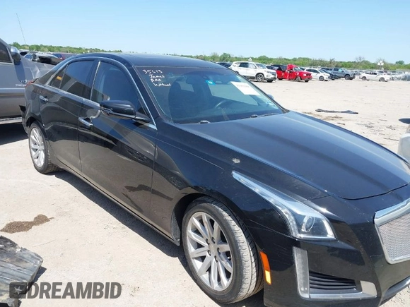 2015 Cadillac CTS RWD with VIN 1G6AP5SX3F0136786, listed as a IAAI auction lot 41992006 with 98,160 mi miles and . Bid and sale history available at DreamBid. Image 1.