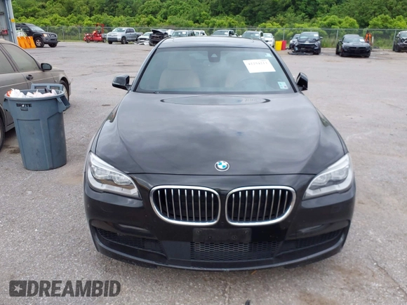 2014 BMW 7 Series 740Li with VIN WBAYE4C51ED138744, listed as a IAAI auction lot 42254213 with 116,157 mi miles and . Bid and sale history available at DreamBid. Image 12.