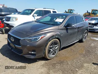 2017 Infiniti QX30 Sport with VIN SJKCH5CP3HA023156, listed as a IAAI auction lot 41870773 with 51,063 mi miles. Bid and sale history available at carsss.com. Image 18.