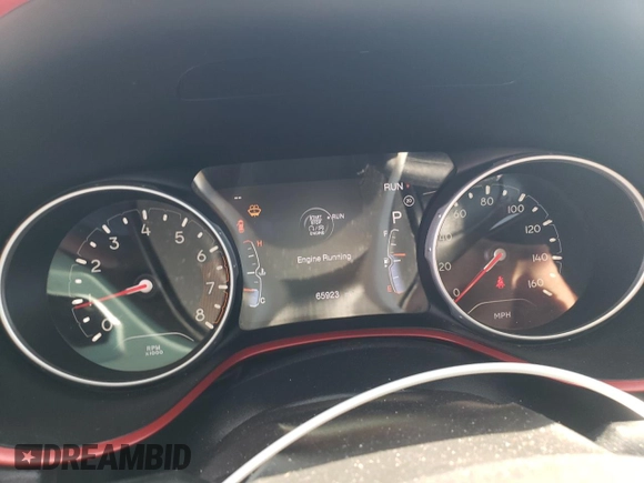 2020 Jeep Compass Trailhawk z VIN 3C4NJDDB1LT208160, wystawiony jako Copart lot #53326685 z przebiegiem 65 923 mil mil oraz Szkoda całkowita • Salvage title. Historia ofert i sprzedaży dostępna na DreamBid. Obrazek 9.