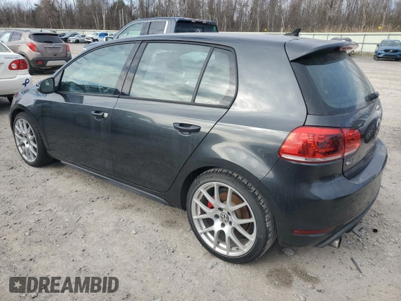 2010 Volkswagen GTI with VIN WVWHV7AJXAW186245, listed as a Copart auction lot 81362664 with 43,085 mi miles and Clean Title. Bid and sale history available at carsss.com. Image 2.