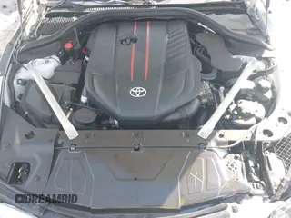 2021 Toyota GR Supra 3.0 with VIN WZ1DB0C08MW043660, listed as a IAAI auction lot 41865609 with 17,463 mi miles. Bid and sale history available at carsss.com. Image 10.