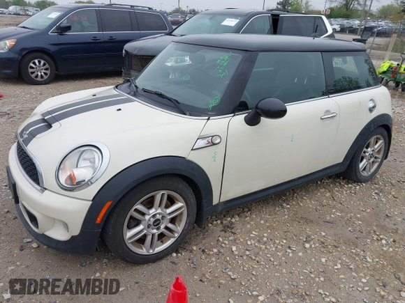 2013 MINI Hardtop S with VIN WMWSV3C54DT394199, listed as a IAAI auction lot 42163715 with 146,548 mi miles and . Bid and sale history available at DreamBid. Image 2.