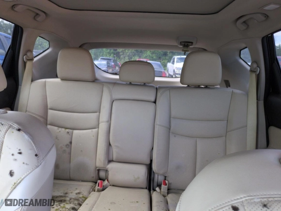 2015 Nissan Murano SV with VIN 5N1AZ2MG0FN290650, listed as a Copart auction lot 80395094 with 0 mi miles and Salvage Title. Bid and sale history available at carsss.com. Image 10.