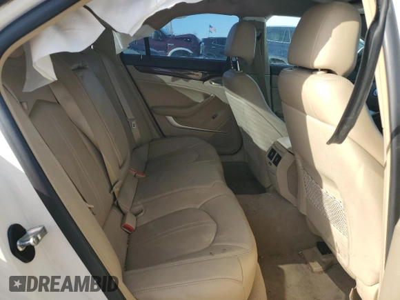 2012 Cadillac CTS Performance with VIN 1G6DL5E37C0119518, listed as a Copart auction lot 43238225 with 102,195 mi miles and Clean title. Bid and sale history available at DreamBid. Image 10.