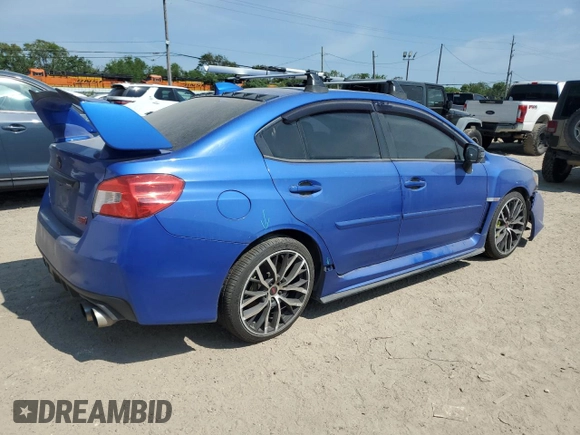 2021 Subaru WRX STI Limited with VIN JF1VA2W64M9816520, listed as a Copart auction lot 71709464 with 39,521 mi miles and Salvage Title. Bid and sale history available at DreamBid. Image 3.