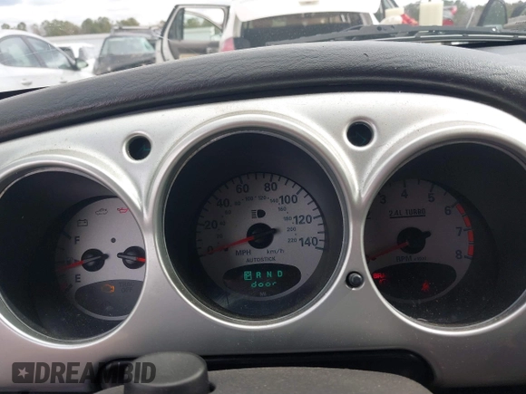 2005 Chrysler PT Cruiser GT with VIN 3C3AY75SX5T265880, listed as a IAAI auction lot 41722904 with 83,565 mi miles. Bid and sale history available at carsss.com. Image 7.