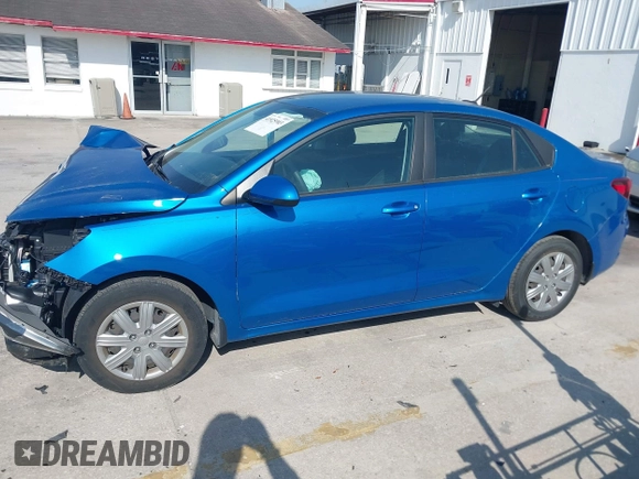 2021 Kia Rio S with VIN 3KPA24AD5ME392302, listed as a IAAI auction lot 41925903 with 14,226 mi miles and . Bid and sale history available at DreamBid. Image 15.