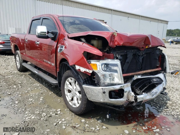 2016 Nissan Titan XD PRO-4X with VIN 1N6BA1F48GN506823, listed as a Copart auction lot 60321023 with NaN miles and Salvage Title. Bid and sale history available at carsss.com. Image 4.