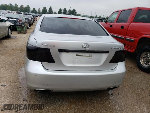 2008 Lexus LS 460 LWB with VIN JTHGL46F485031905, listed as a Copart auction lot 64310963 with 156,057 mi miles and Salvage Title. Bid and sale history available at carsss.com. Image 6.