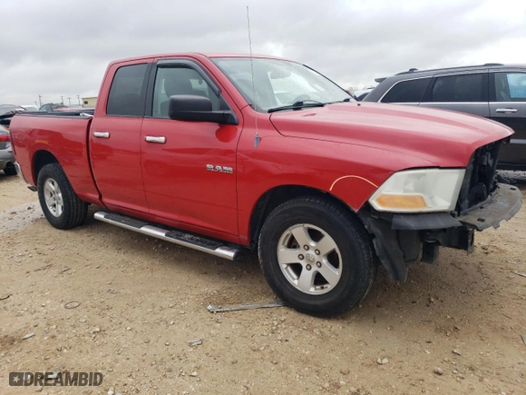 2010 Dodge Ram 1500 ST with VIN 1D7RB1GP6AS194989, listed as a Copart auction lot 83626264 with 141,080 mi miles and Salvage Title. Bid and sale history available at carsss.com. Image 4.