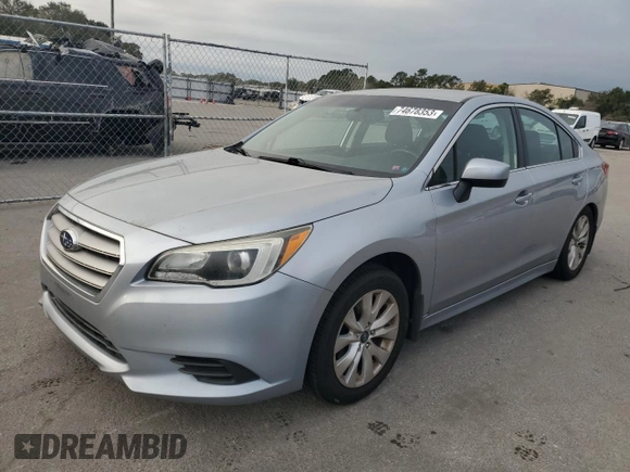 2015 Subaru Legacy 2.5i Premium with VIN 4S3BNBC63F3013290, listed as a Copart auction lot 74678353 with 115,205 mi miles. Bid and sale history available at carsss.com. Image 1.