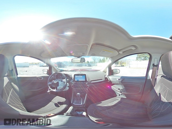 2019 Ford EcoSport SE with VIN MAJ6S3GL8KC282630, listed as a Copart auction lot 54674215 with 19,529 mi miles and Salvage Title. Bid and sale history available at DreamBid. Image 15.