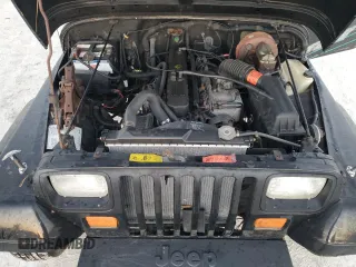 1992 Jeep Wrangler with VIN 2J4FY29SXNJ554171, listed as a Copart auction lot 77655294 with 115,494 mi miles and Salvage Title. Bid and sale history available at carsss.com. Image 11.