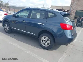 2015 Nissan Rogue Select S with VIN JN8AS5MTXFW151342, listed as a IAAI auction lot 41909347 with 78,810 mi miles. Bid and sale history available at carsss.com. Image 3.