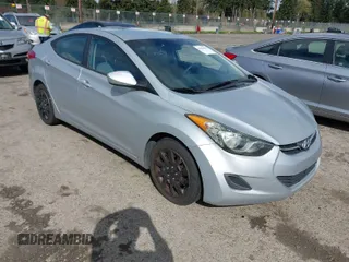 2011 Hyundai Elantra GLS with VIN 5NPDH4AE6BH016351, listed as a IAAI auction lot 42004867 with 169,830 mi miles. Bid and sale history available at carsss.com. Image 1.