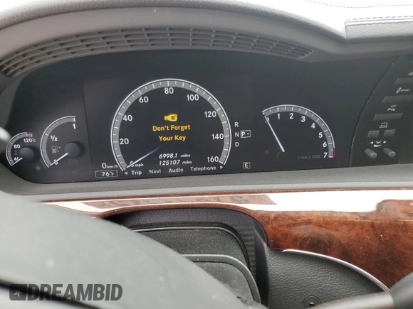 2012 Mercedes-Benz S 550 z VIN WDDNG9EB2CA436045, wystawiony jako Copart lot #51347125 z przebiegiem 125 107 mil mil oraz Szkoda całkowita • Salvage title. Historia ofert i sprzedaży dostępna na DreamBid. Obrazek 9.