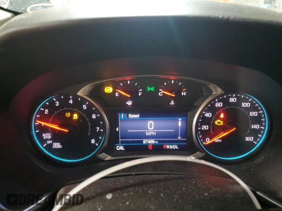 2019 Chevrolet Equinox LT with VIN 3GNAXUEV1KS544506, listed as a Copart auction lot 49142305 with 97,468 mi miles and Salvage Title. Bid and sale history available at carsss.com. Image 9.