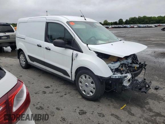 2020 Ford Transit Connect XL with VIN NM0LS7E24L1461644, listed as a Copart auction lot 58180305 with Not provided miles and Salvage title. Bid and sale history available at DreamBid. Image 4.