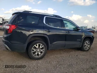 2021 GMC Acadia SLT with VIN 1GKKNML48MZ208052, listed as a Copart auction lot 81747794 with 83,200 mi miles and Salvage Title. Bid and sale history available at DreamBid. Image 3.