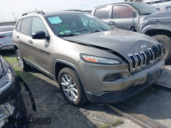 2017 Jeep Cherokee Altitude with VIN 1C4PJLAS7HW617482, listed as a IAAI auction lot 41226235 with 64,708 mi miles and . Bid and sale history available at DreamBid. Image 1.