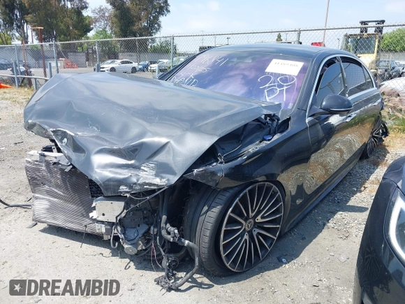 2021 Mercedes-Benz S 580 with VIN W1K6G7GB7MA057744, listed as a IAAI auction lot 41489408 with Not Provided miles and . Bid and sale history available at DreamBid. Image 18.