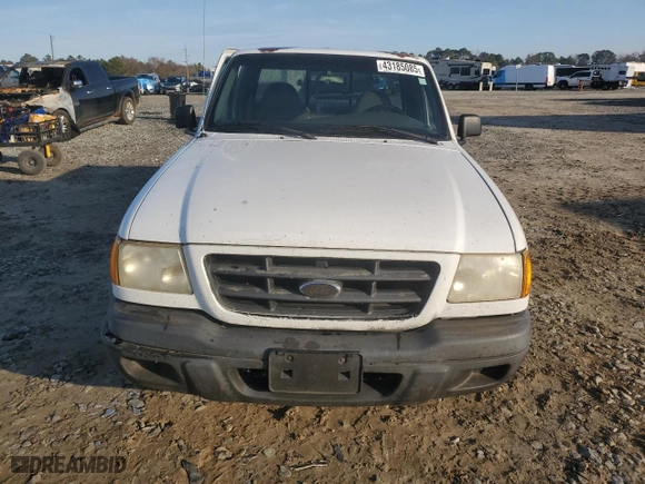 2001 Ford Ranger XL with VIN 1FTYR10D21TA72108, listed as a Copart auction lot 43185085 with 248,021 mi miles and Salvage Title. Bid and sale history available at carsss.com. Image 5.