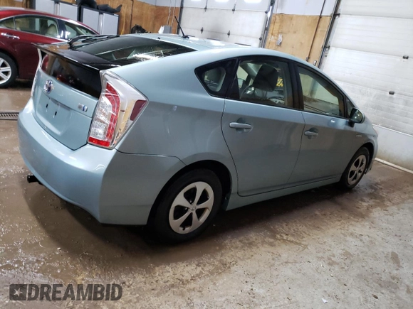 2012 Toyota Prius One with VIN JTDKN3DU1C1550265, listed as a Copart auction lot 52774195 with 193,249 mi miles and Clean Title. Bid and sale history available at carsss.com. Image 3.