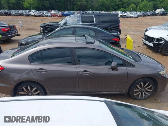 2015 Honda Civic EX-L z VIN 19XFB2F99FE029132, wystawiony jako IAAI lot #42351410 z przebiegiem 256 808 mil mil oraz . Historia ofert i sprzedaży dostępna na DreamBid. Obrazek 13.