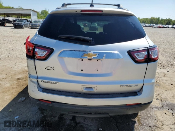 2016 Chevrolet Traverse LS with VIN 1GNKRFKD0GJ347373, listed as a Copart auction lot 52683085 with 68,016 mi miles and Salvage Title. Bid and sale history available at carsss.com. Image 6.