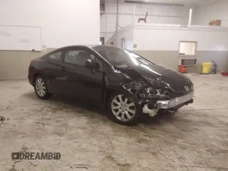 2013 Honda Civic Cpe LX with VIN 2HGFG3B5XDH521116, listed as a IAAI auction lot 41876383 with 65,951 mi miles. Bid and sale history available at carsss.com. Image 1.