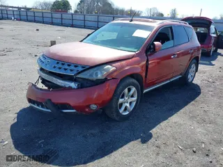2006 Nissan Murano SL with VIN JN8AZ08W56W532907, listed as a IAAI auction lot 41752729 with 155,320 mi miles. Bid and sale history available at carsss.com. Image 2.