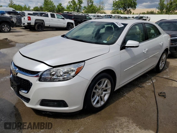 2016 Chevrolet Malibu Limited LT with VIN 1G11C5SA5GF142553, listed as a Copart auction lot 54443554 with 65,612 mi miles and Salvage Title. Bid and sale history available at carsss.com. Image 1.