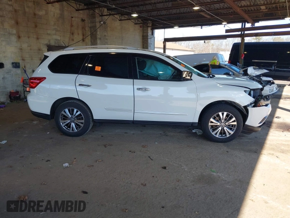 2018 Nissan Pathfinder SL with VIN 5N1DR2MM4JC654432, listed as a IAAI auction lot 41710263 with 67,901 mi miles. Bid and sale history available at carsss.com. Image 14.