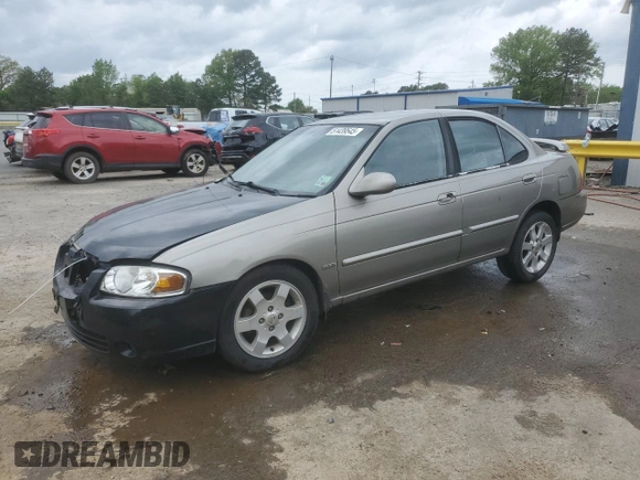 2006 Nissan Sentra S with VIN 3N1CB51D36L509102, listed as a Copart auction lot 51439545 with 351,033 mi miles and Salvage Title. Bid and sale history available at DreamBid. Image 1.