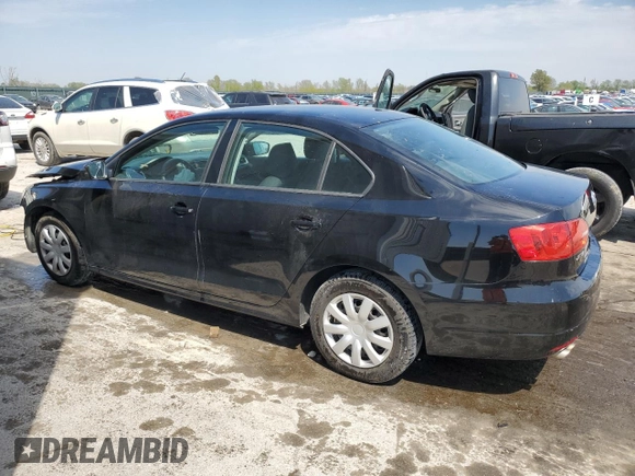 2012 Volkswagen Jetta S with VIN 3VW2K7AJXCM473938, listed as a Copart auction lot 53061685 with 87,881 mi miles and Salvage title. Bid and sale history available at DreamBid. Image 2.