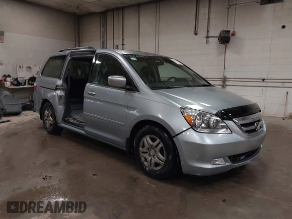 2006 Honda Odyssey EX-L с VIN 5FNRL38666B100333, выставлен на аукционе IAAI как лот 41859437 с пробегом 120 379 миль миль и . История ставок и продаж доступна на DreamBid. Изображение 1.