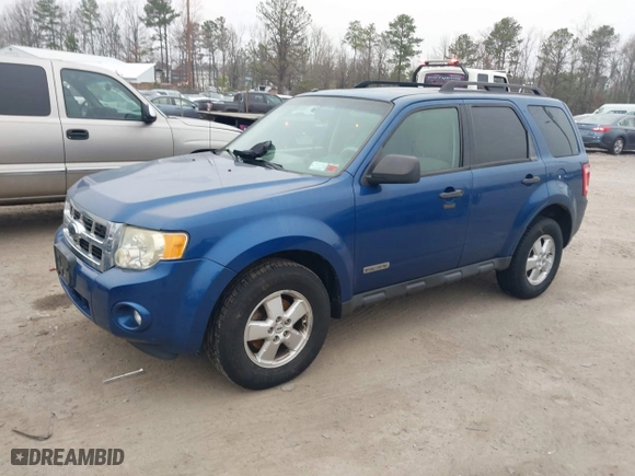 2008 Ford Escape XLT with VIN 1FMCU93Z38KD13961, listed as a IAAI auction lot 41798710 with 133,231 mi miles. Bid and sale history available at carsss.com. Image 2.