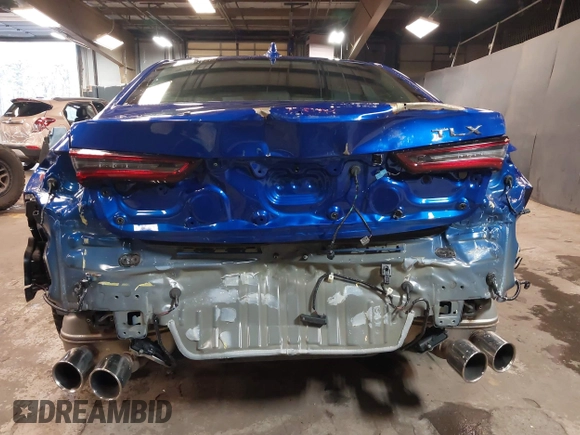 2023 Acura TLX Type S with VIN 19UUB7F90PA002900, listed as a IAAI auction lot 41925259 with 11,645 mi miles and . Bid and sale history available at DreamBid. Image 17.