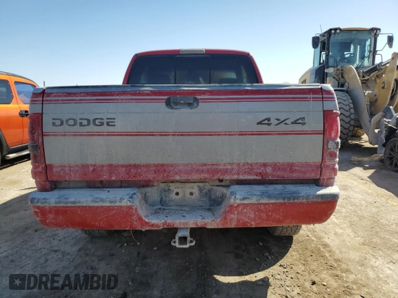 1997 Dodge 1500 with VIN 3B7HF13Z9VG751750, listed as a Copart auction lot 48537545 with Not Provided miles and Salvage Title. Bid and sale history available at DreamBid. Image 6.
